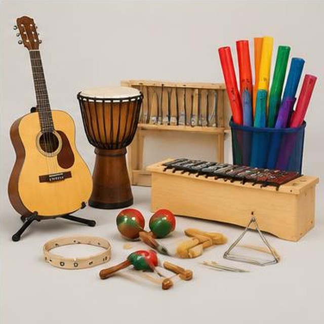 Composição de catálogo para instrumentos musicais